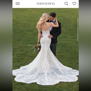 Brand new wedding dress never worn or altered. Colour ivory based in Toronto